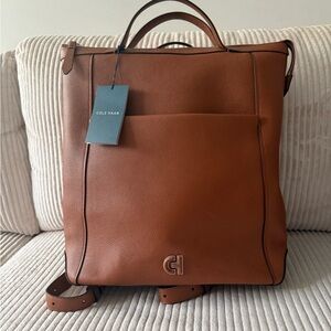 Cole Haan Brown Leather Bag (Large)